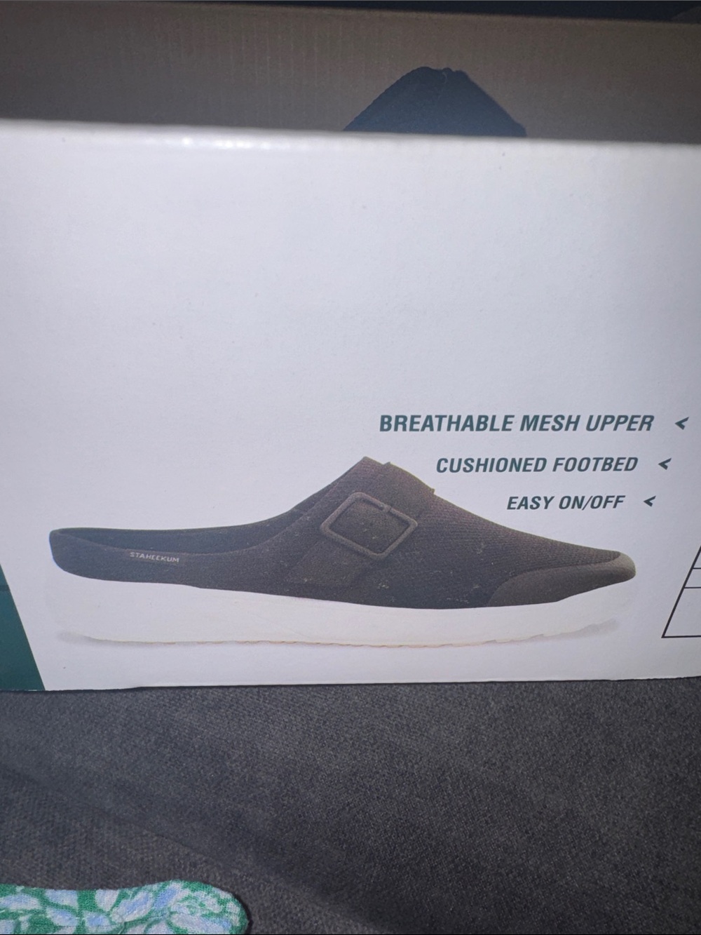 NIB Women’s  Breathable Slip-On Loafer - Black SZ7.5